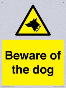 Beware of the dog